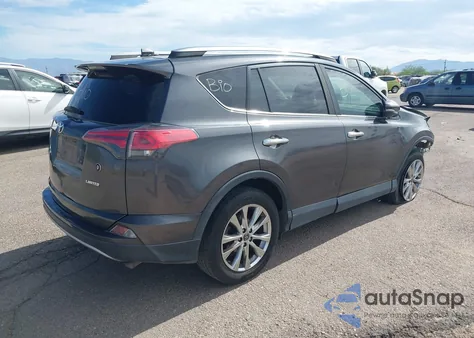 2018 Toyota Rav4 Limited z USA, uszkodzony, nr VIN 2T3YFREV6JW512739